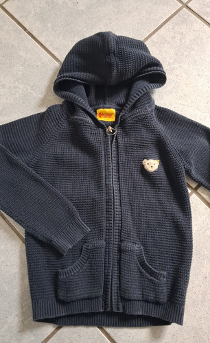 Dunkelblaue strickjacke von - strickjacke,