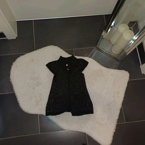 Strickjacke 110 116 schwarz