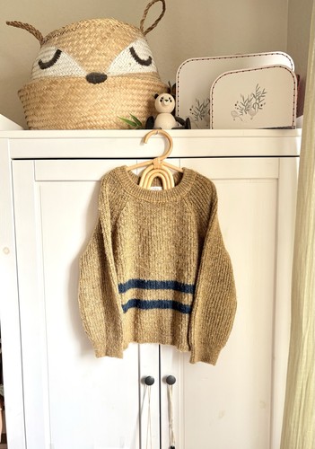 Zara grob strick pullover - pullover, |