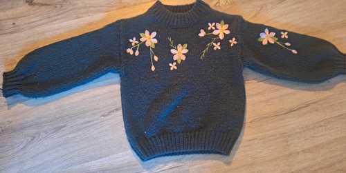 Mädchen strickpullover - strickpullover, gr