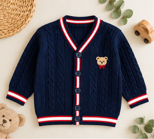 Kinder strickjacke für jungen - strickjacke,