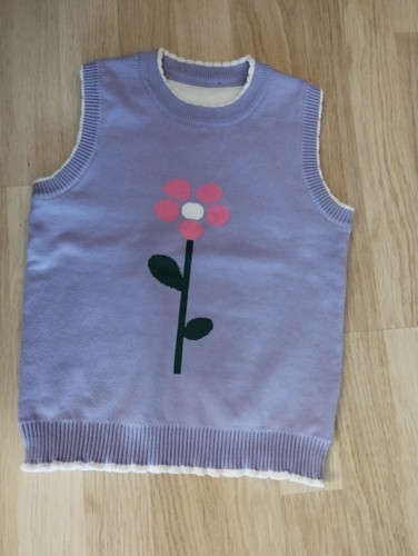 Mädchen strickweste 110 - mädchen,